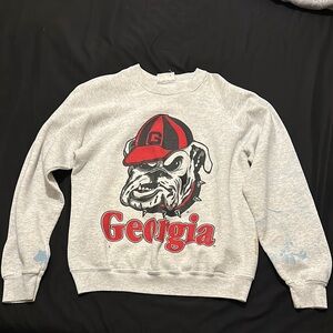 Georgia Bulldog Graphic Sweatshirt